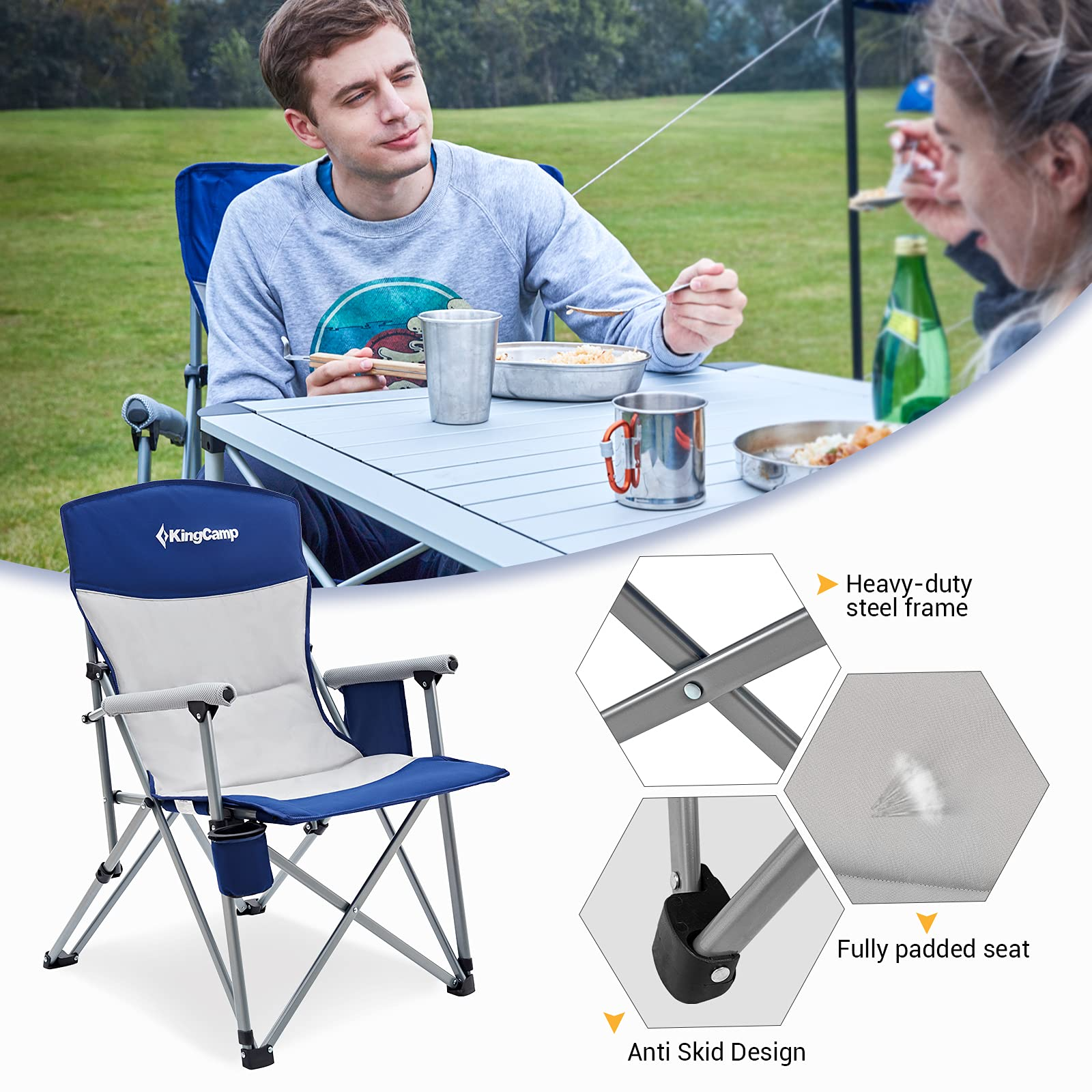 kingcamp-folding-padded-camping-chair image 8