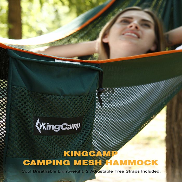 kingcamp-single-breathable-lightweight-hammock-portable-mesh-hammock-with-carabi image 3