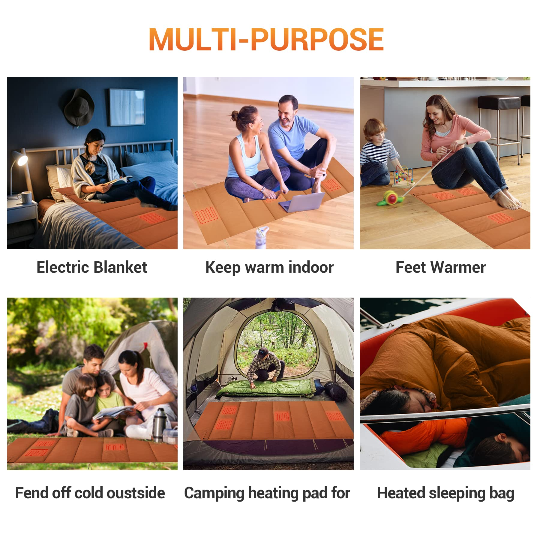 kingcamp-heated-sleeping-bag-with-3-temperature-settings-graphene-heating-3-in-1 image 8