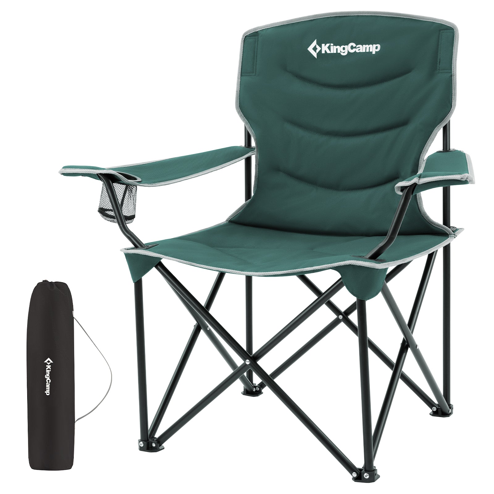 kingcamp-oversized-portable-lawn-chair-heavy-duty-folding-camping-chair image 2