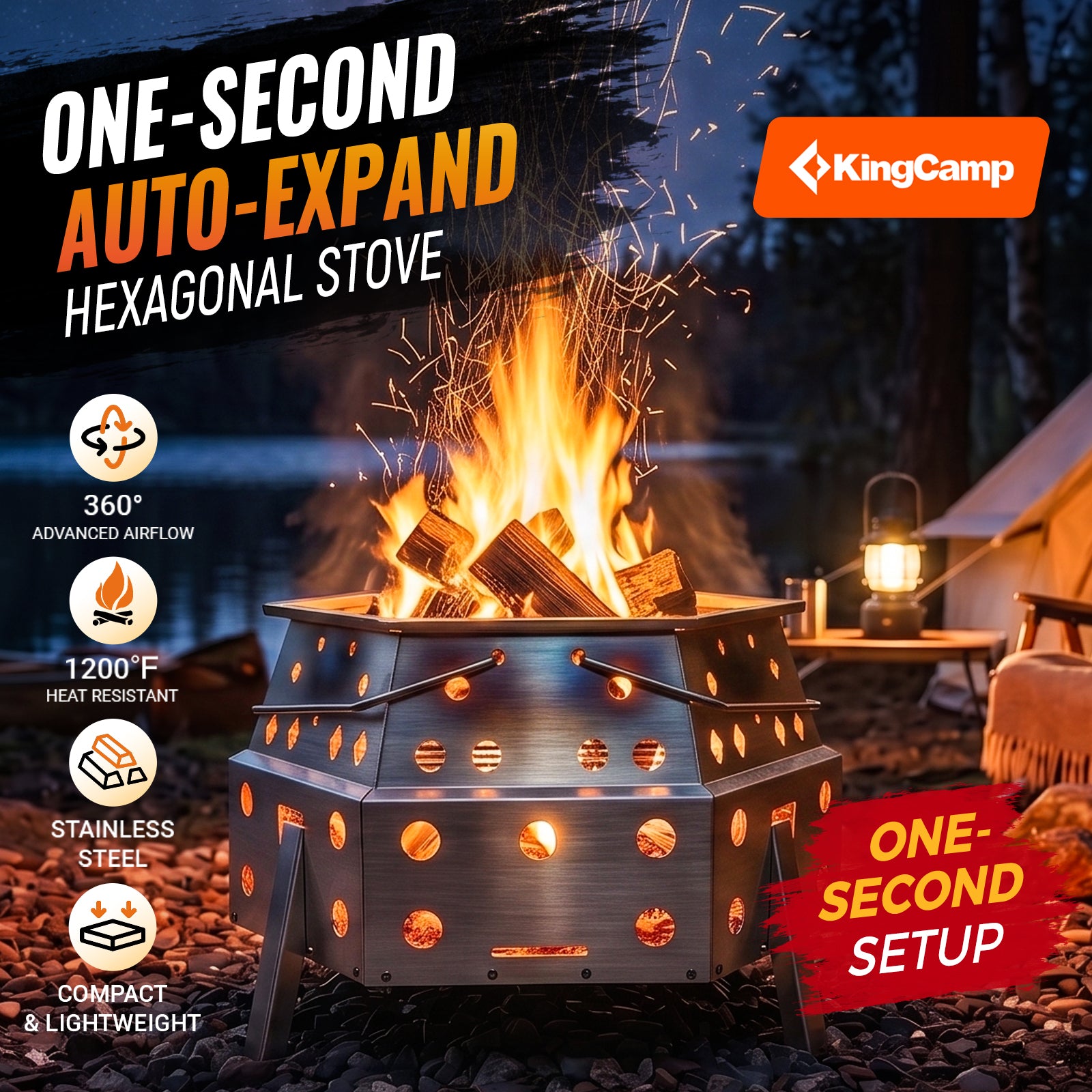 kingcamp-hexagonal-telescopic-wood-burning-stove image 5