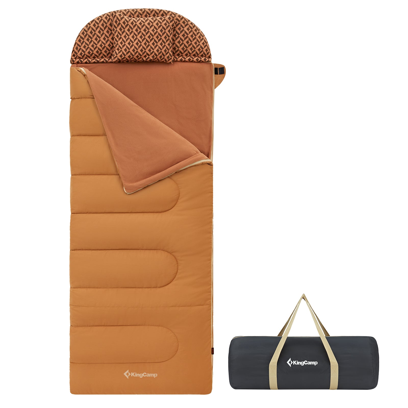 kingcamp-3-in-1-sleeping-bag-with-removable-liner image 1