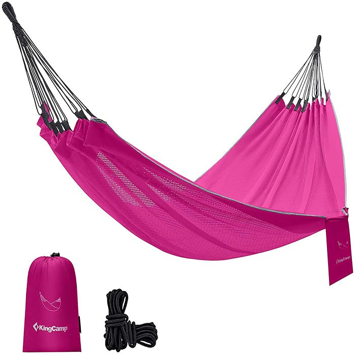 kingcamp-double-ice-silk-mesh-camping-hammock image 1