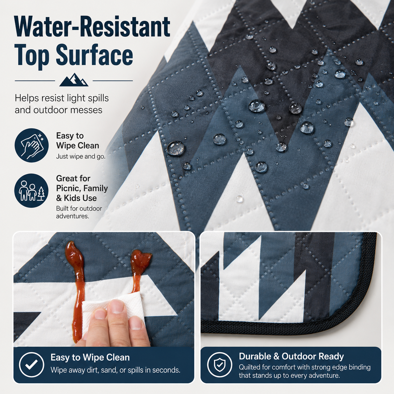 kingcamp-isiay-max-2-8-extra-large-waterproof-camping-tent-mat-aztec-pattern image 6