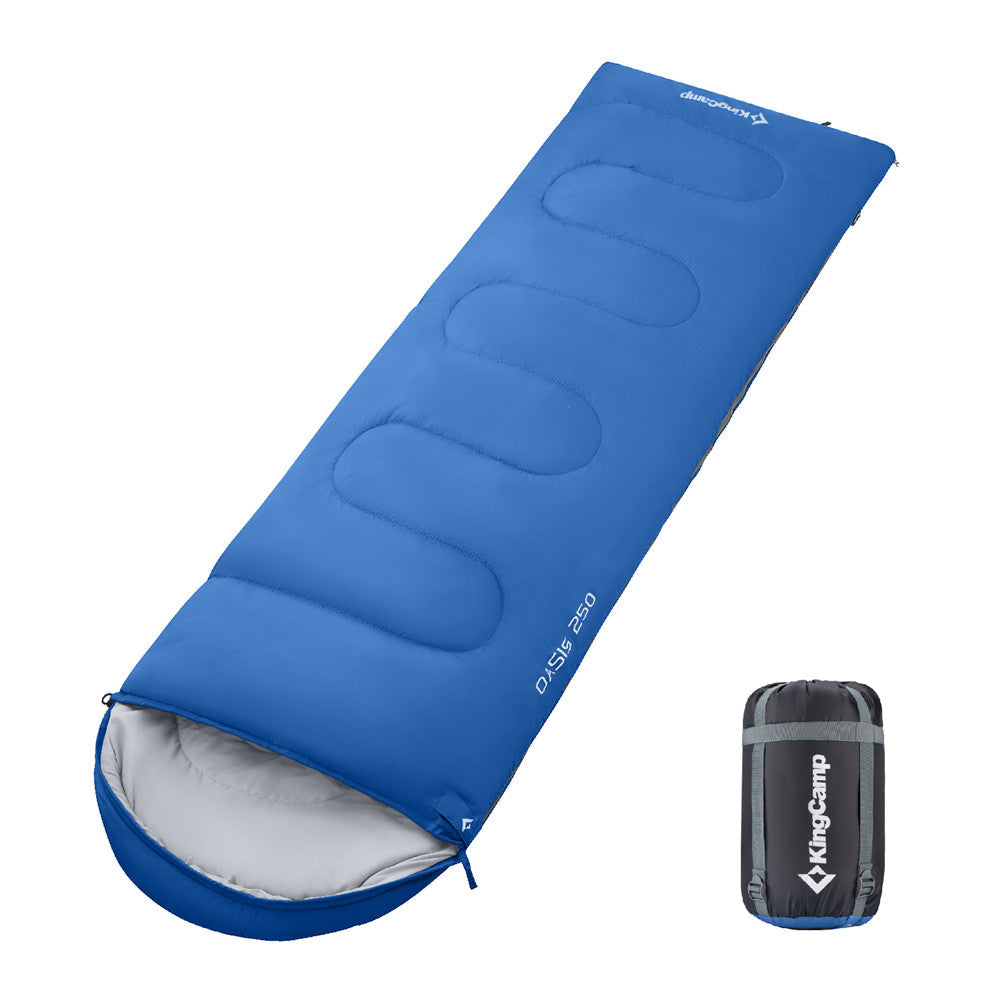 kingcamp-oasis-250-sleeping-bag-44-f-3-season-synthetic-mummy-bag-with-splicable image 3