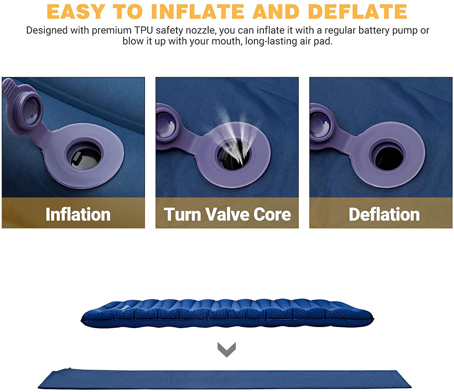kingcamp-deluxe-anti-rollover-self-inflating-camping-mattress-single-double image 6