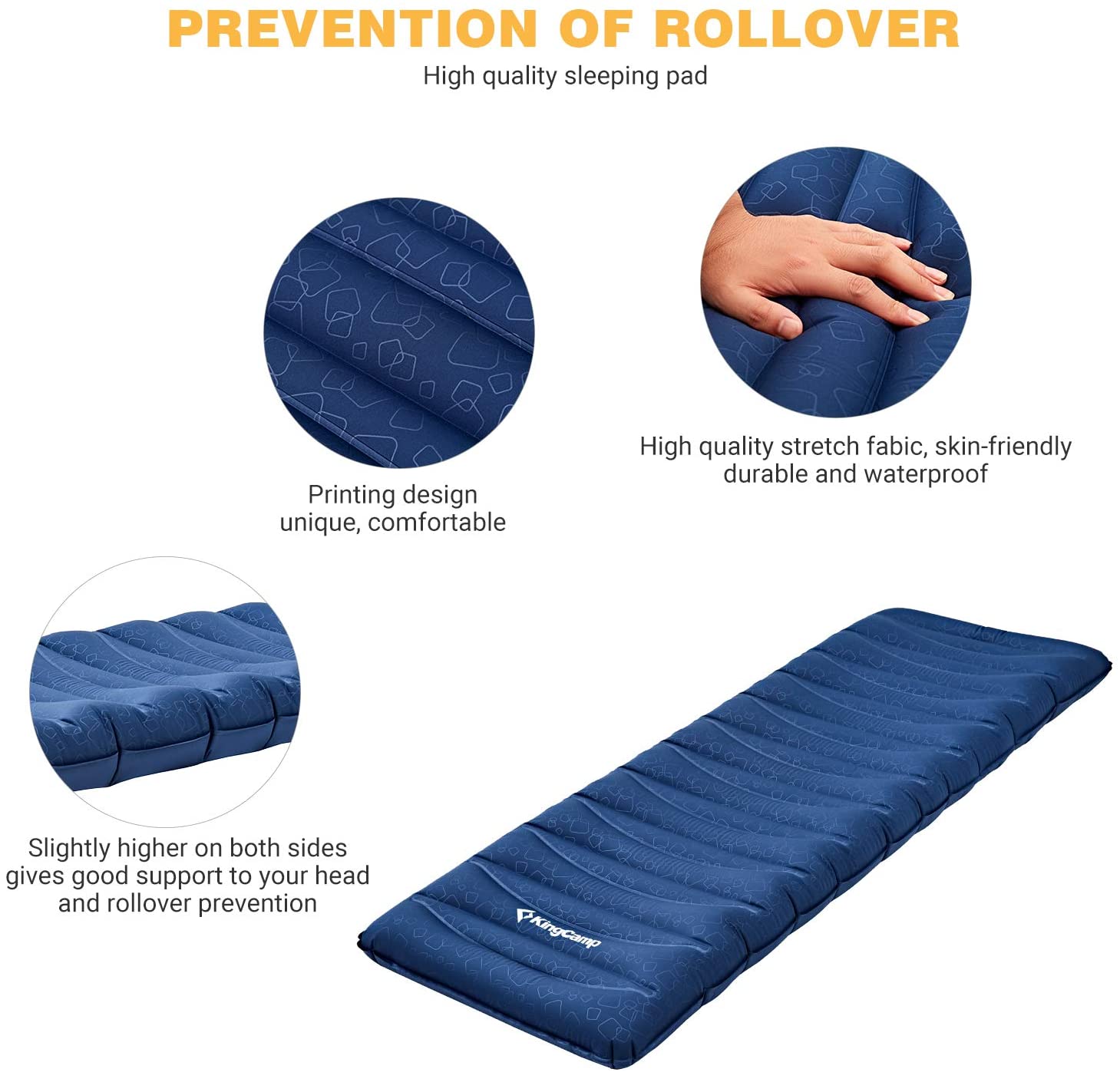 kingcamp-deluxe-anti-rollover-self-inflating-camping-mattress-single-double image 8