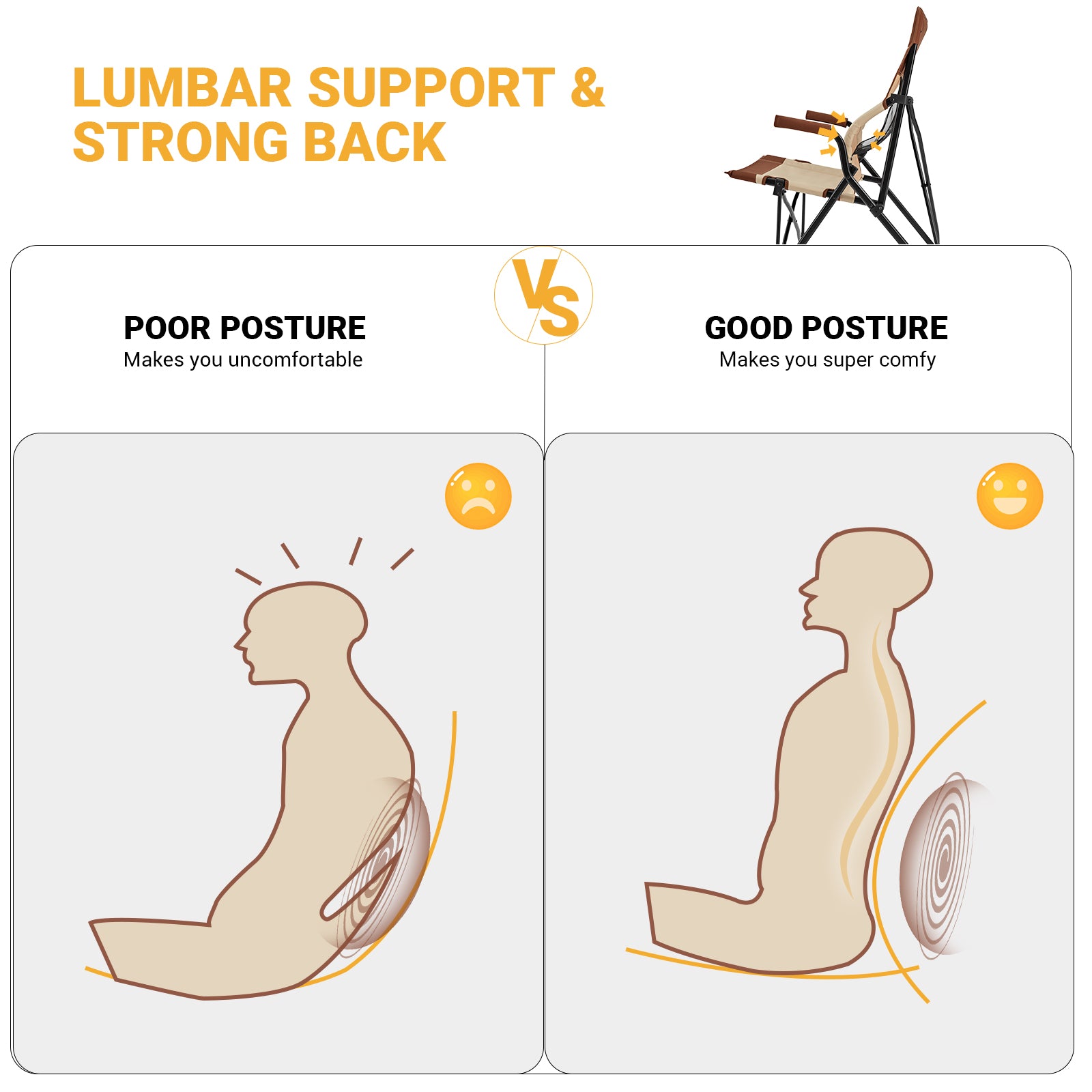 kingcamp-lumbar-support-folding-camping-chair-high-back-ergonomic-with-carry-bag image 3