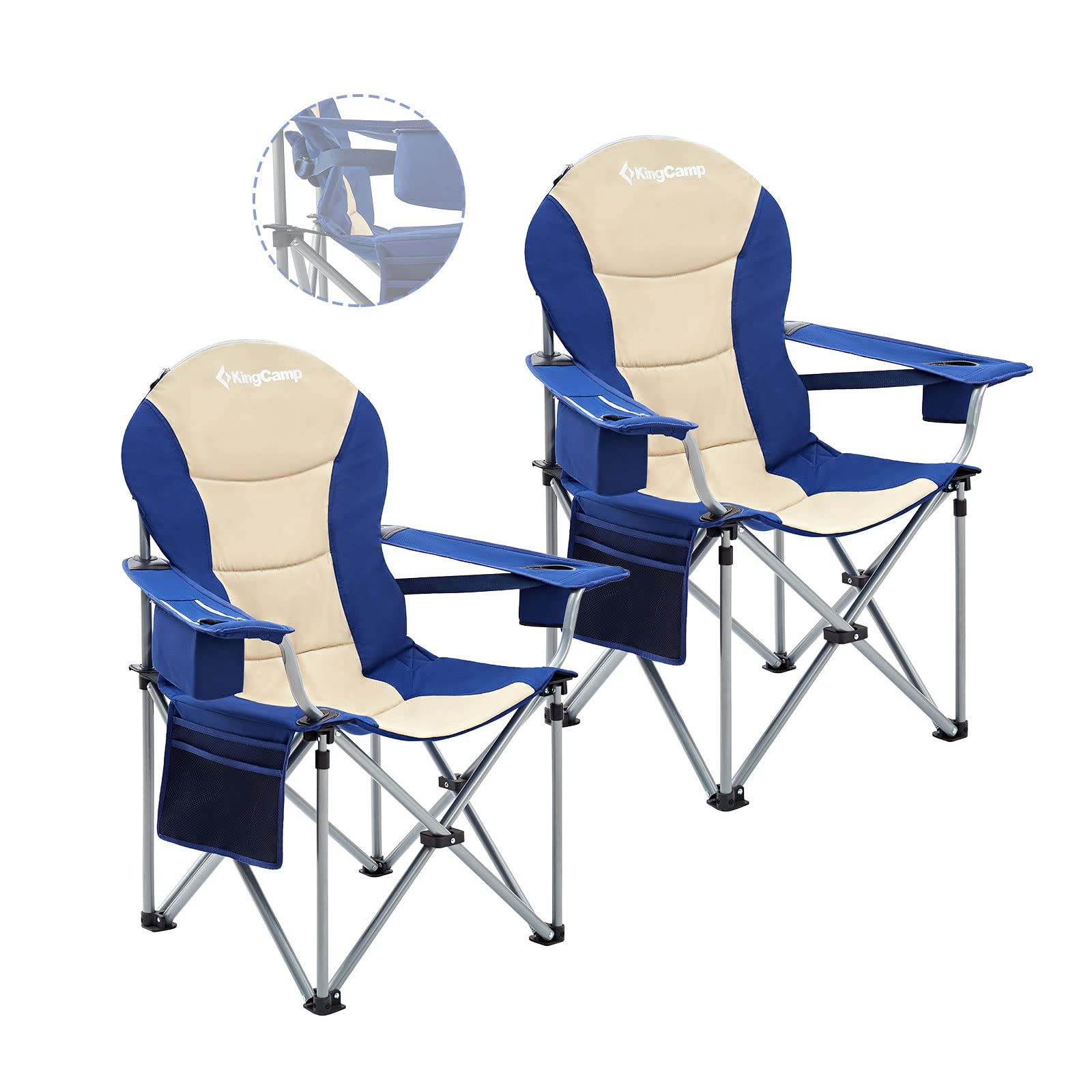 kingcamp-lumbar-support-oversized-camping-chair-heavy-duty-551-lb-capacity image 4