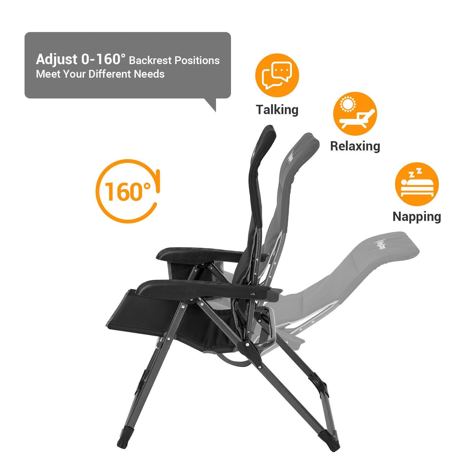 kingcamp-ergonomics-adjustable-high-back-camping-chair-3-position-reclining-outd image 8