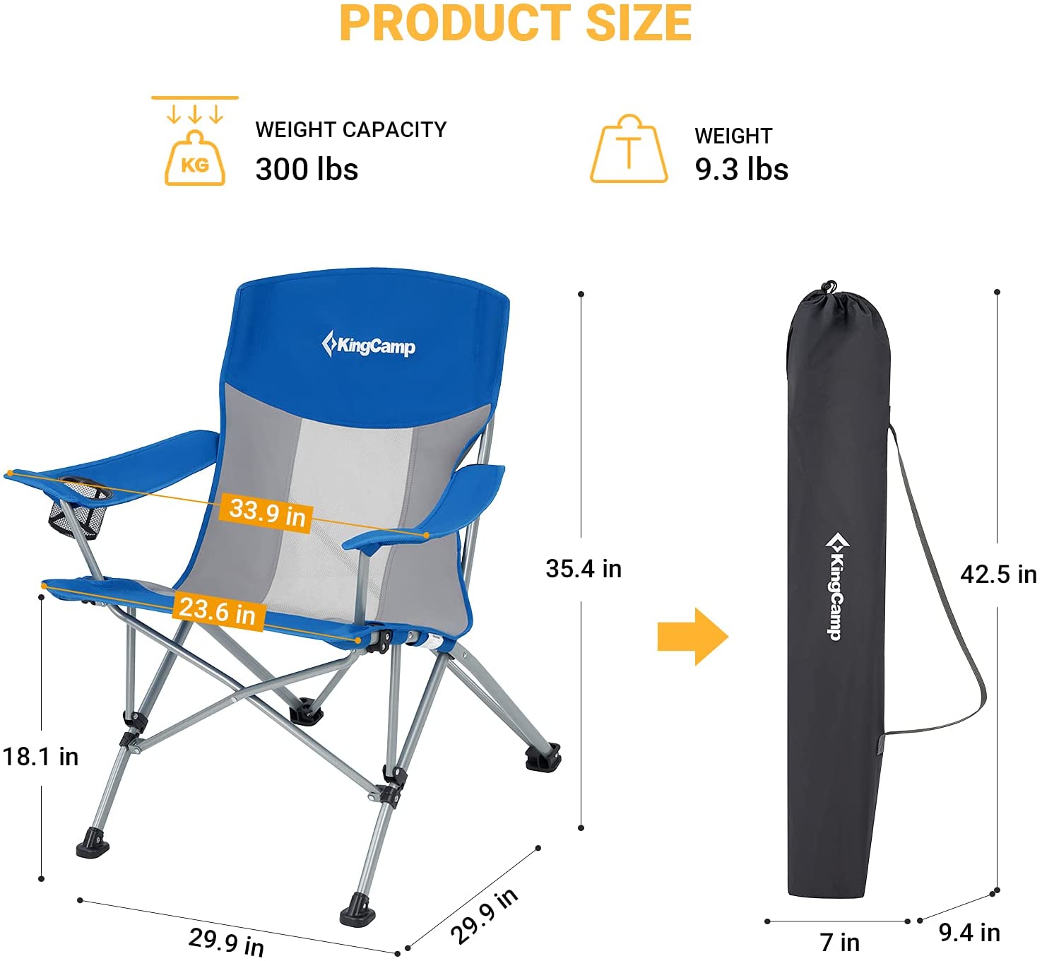 kingcamp-mesh-oversized-camping-chair image 3