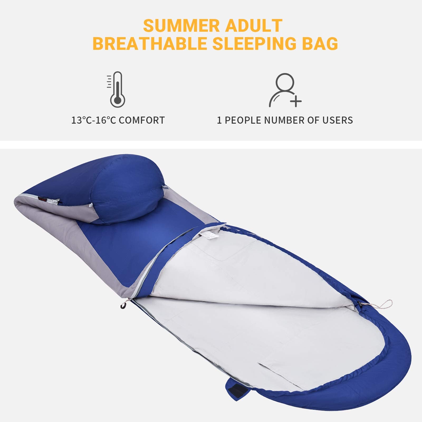 kingcamp-mummy-ultralight-backpacking-sleeping-bags-210t-polyester-packable-for- image 4