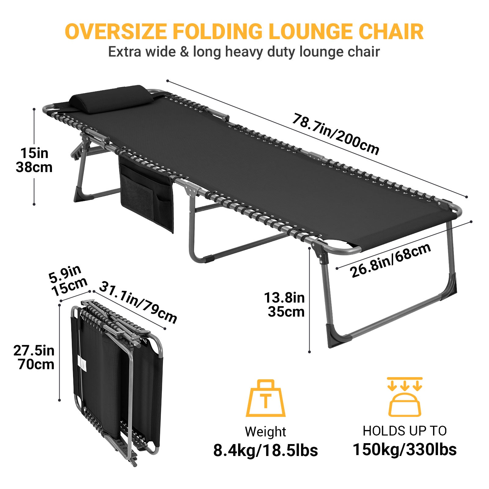 kingcamp-oversized-adjustable-4-position-folding-chaise-lounge-chair image 6