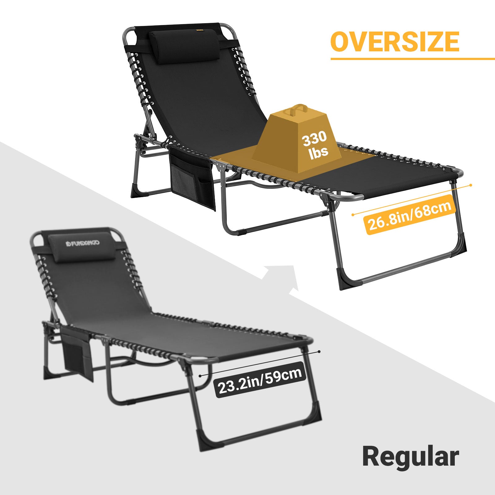 kingcamp-oversized-adjustable-4-position-folding-chaise-lounge-chair image 7