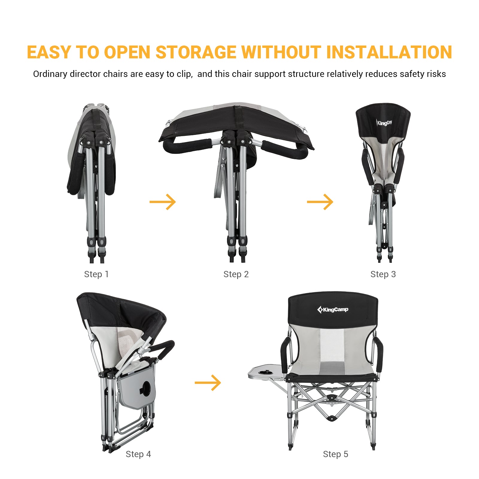 kingcamp-mesh-folding-camping-chair image 4