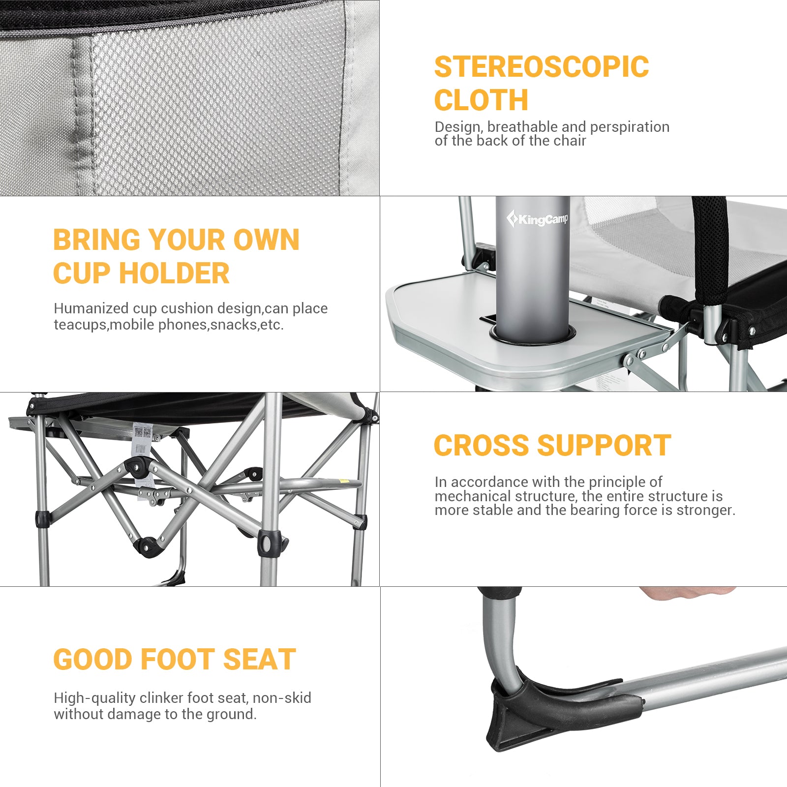 kingcamp-mesh-folding-camping-chair image 5