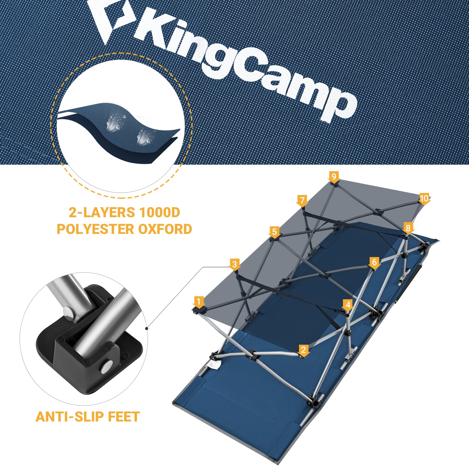 kingcamp-oversized-heavy-duty-camping-cot image 5