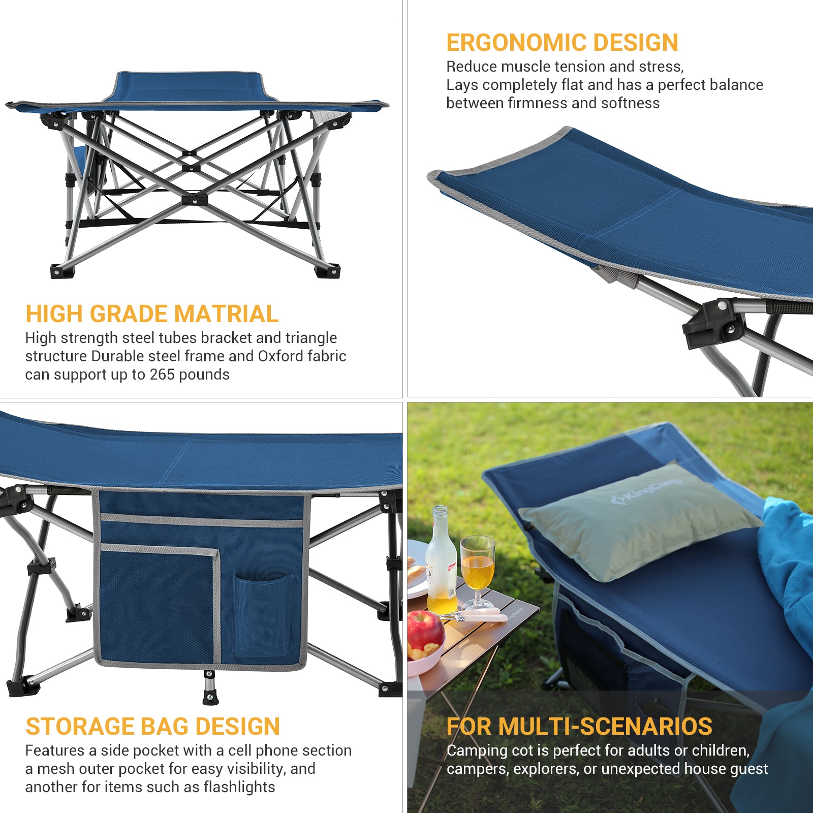 kingcamp-oversized-heavy-duty-camping-cot image 7