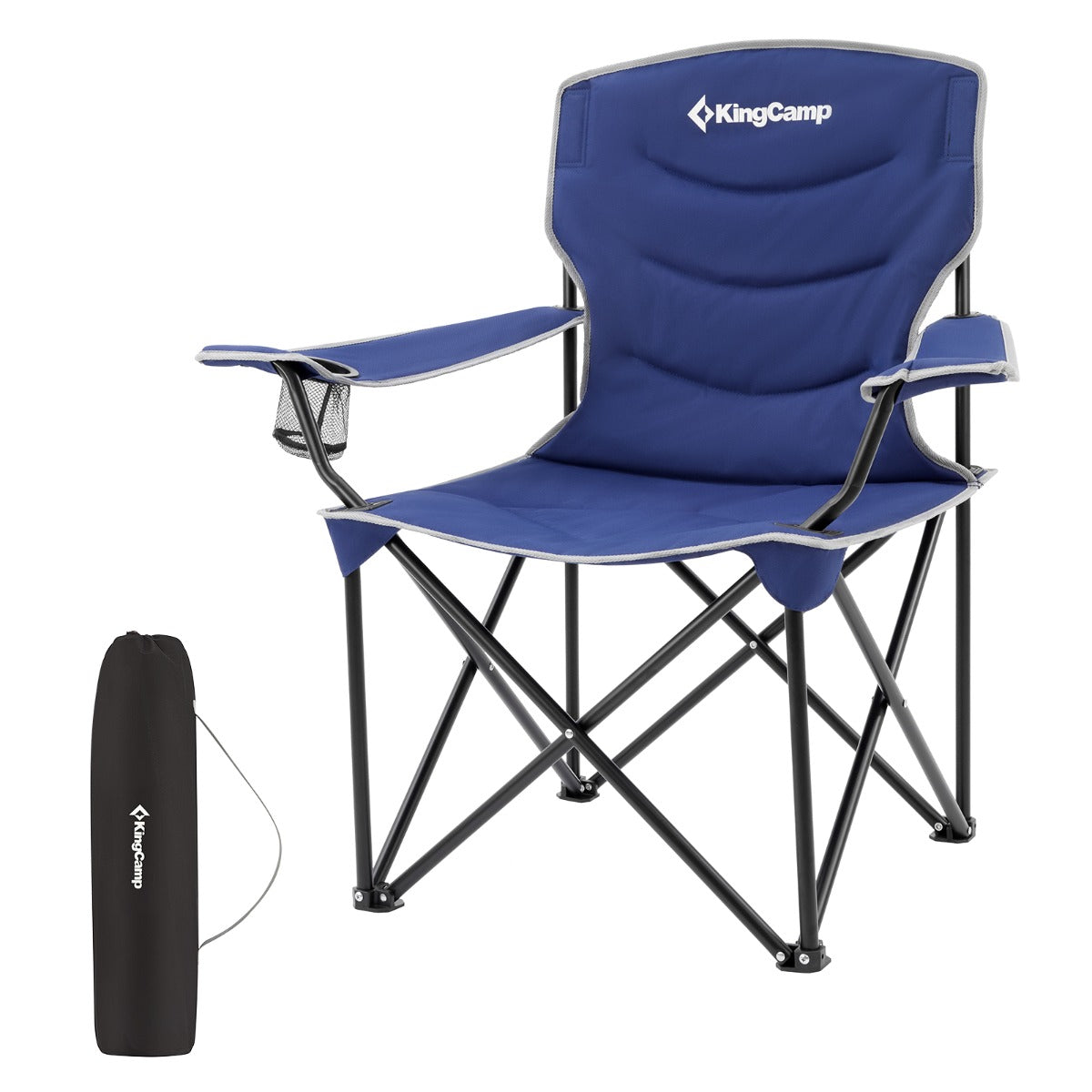 kingcamp-oversized-portable-lawn-chair-heavy-duty-folding-camping-chair image 4