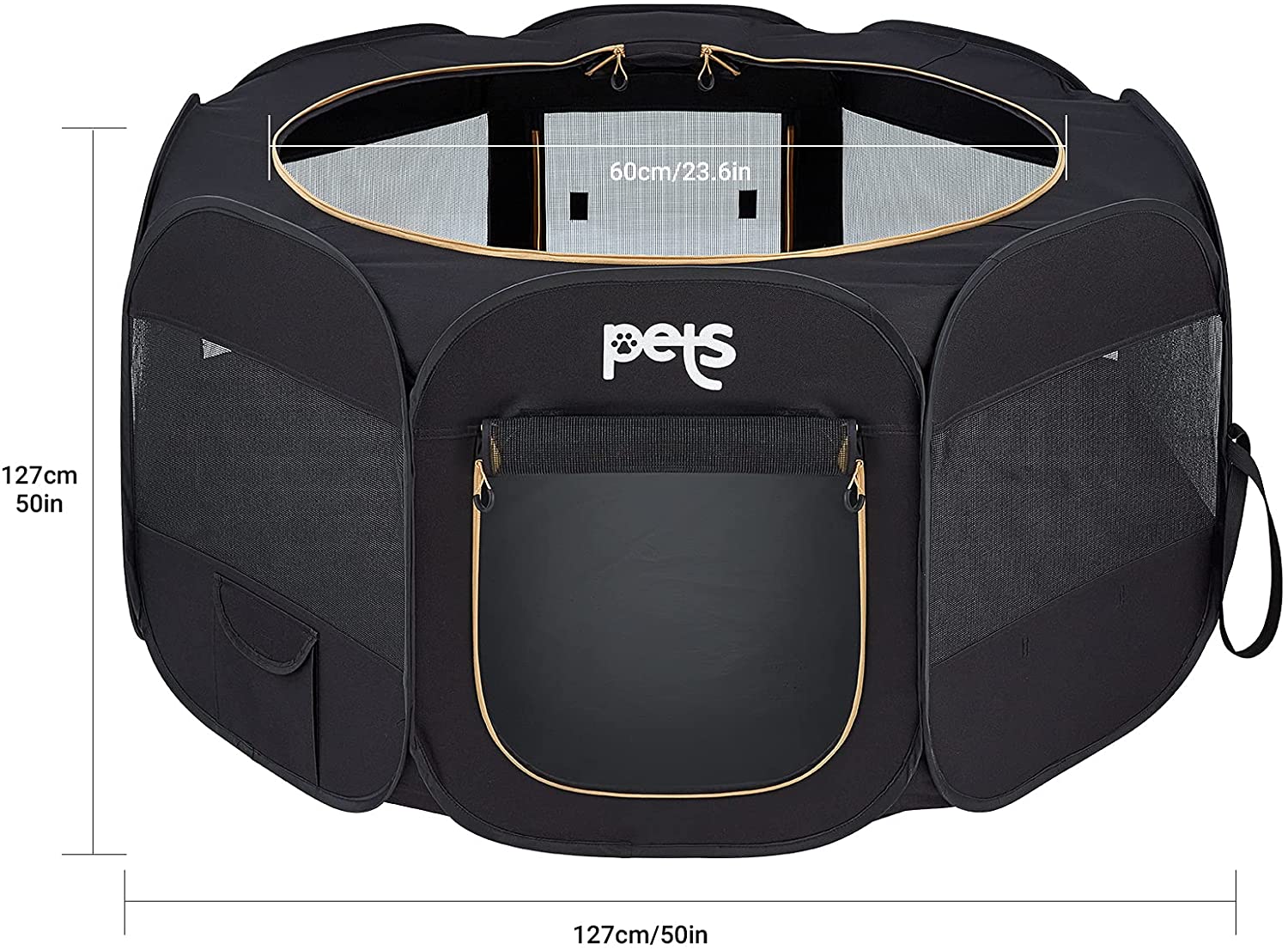 kingcamp-pets-portable-pet-playpen-folding-dog-tent-with-carry-bag image 2