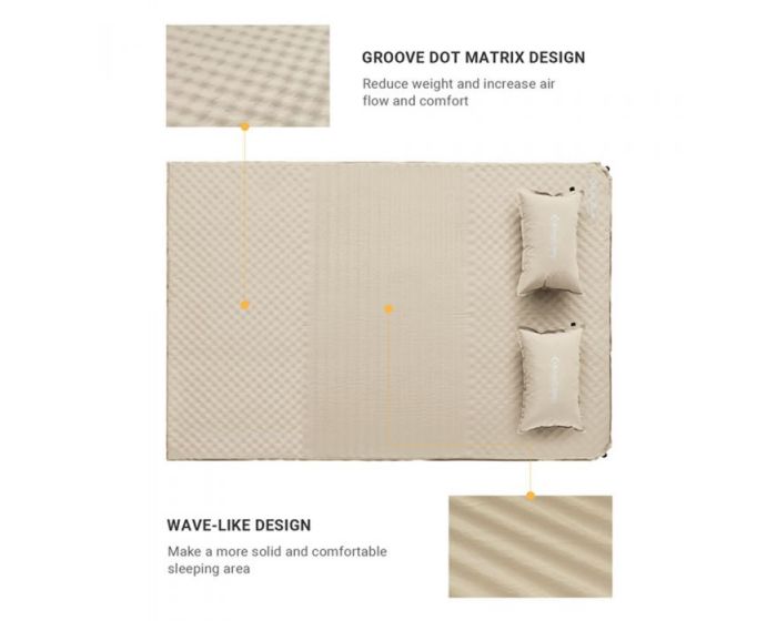 kingcamp-self-inflating-camp-mat-double-wide-insulated-sleeping-pad-for-camping image 7