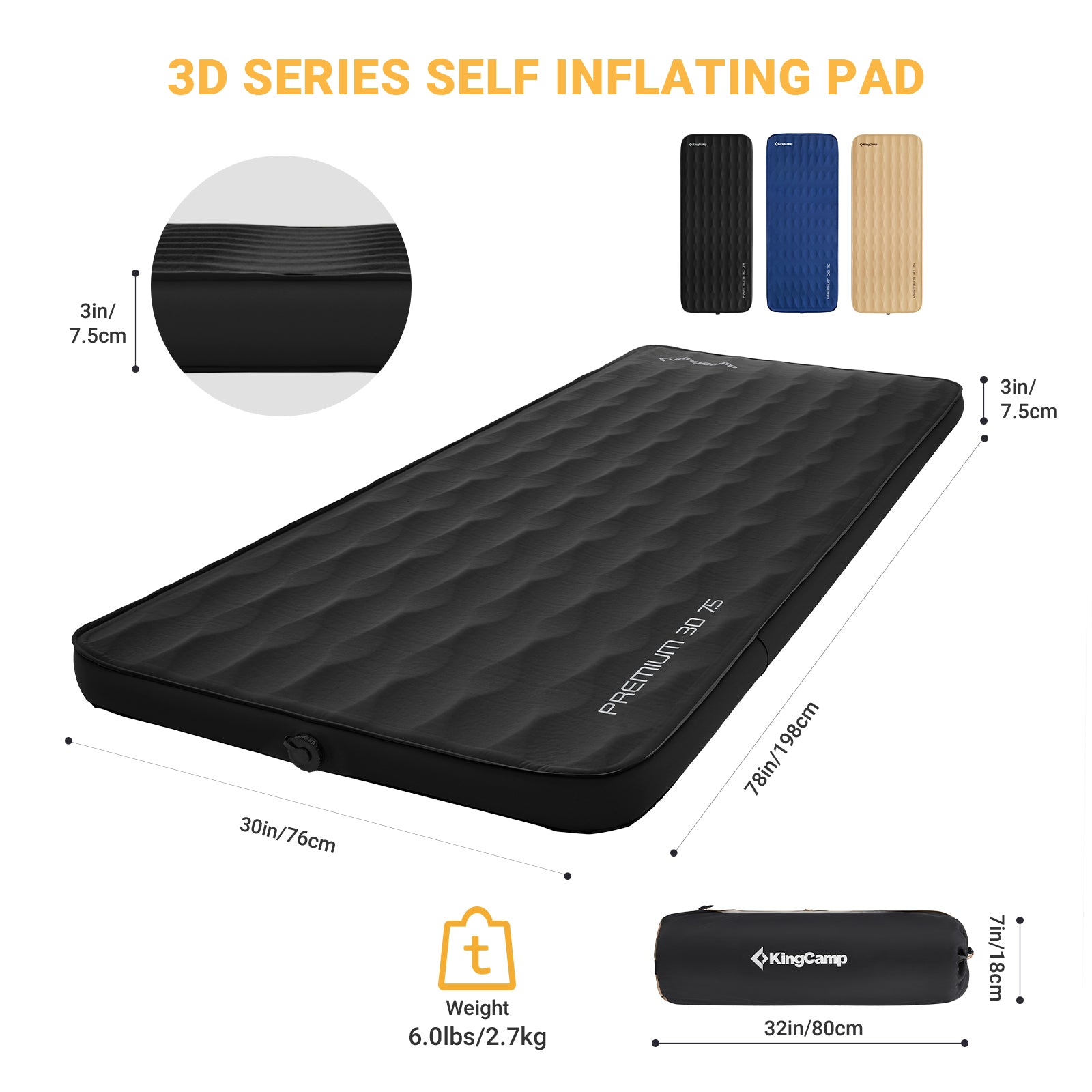 kingcamp-premium-3d-7-5-self-inflating-sleeping-mattress-double-single-thick-com image 7