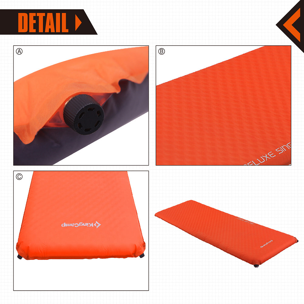 kingcamp-single-self-inflating-7-5-r-value-sleeping-pad-insulated-comfort image 4
