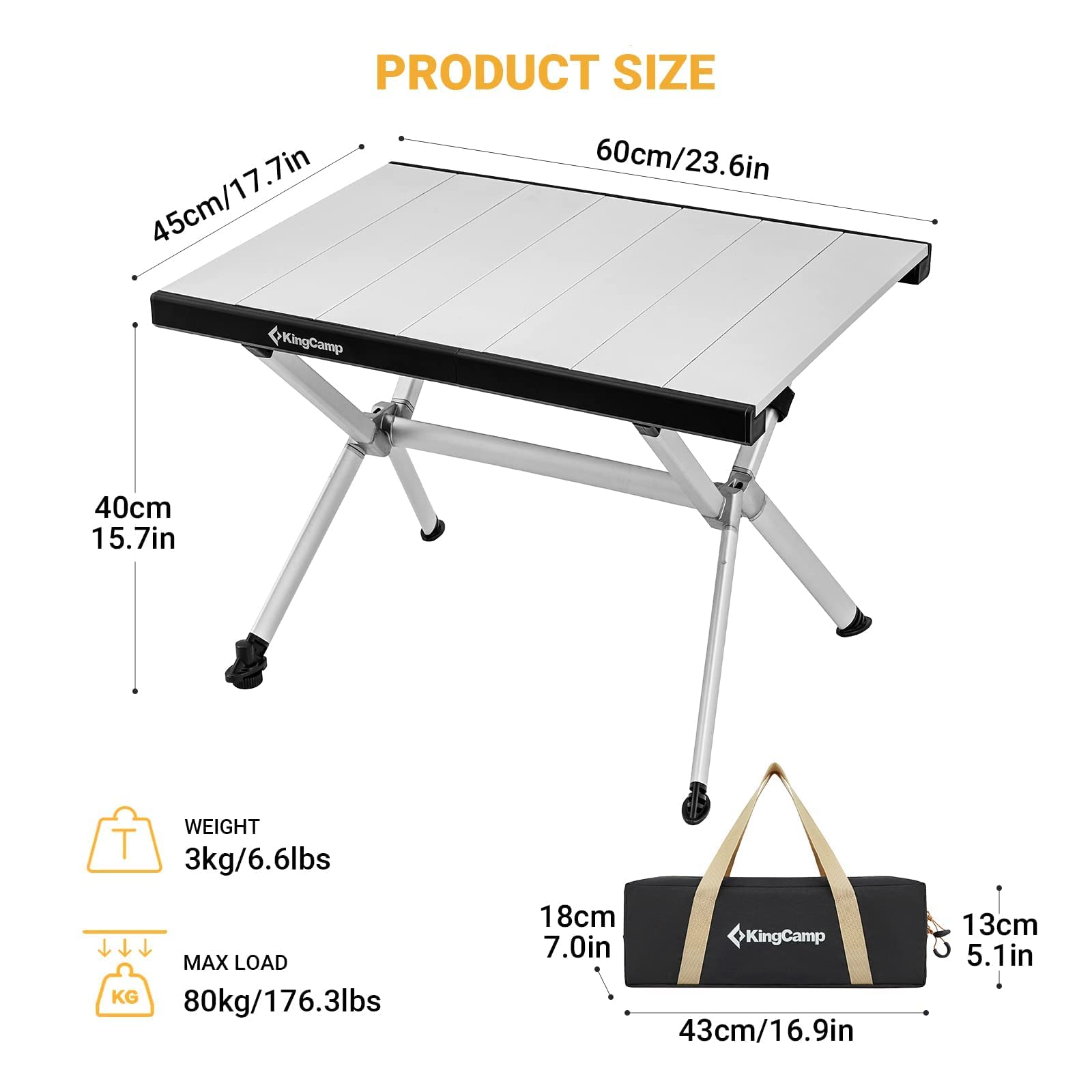 kingcamp-small-camping-aluminum-roll-up-table image 3