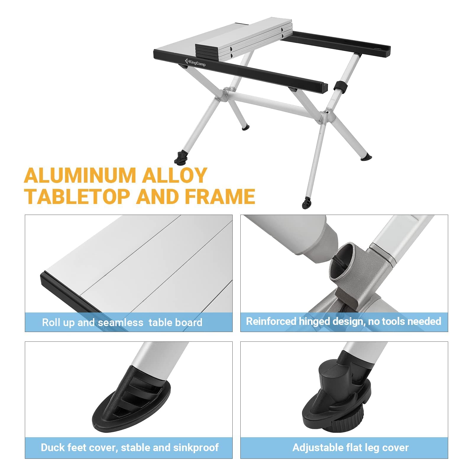 kingcamp-small-camping-aluminum-roll-up-table image 4