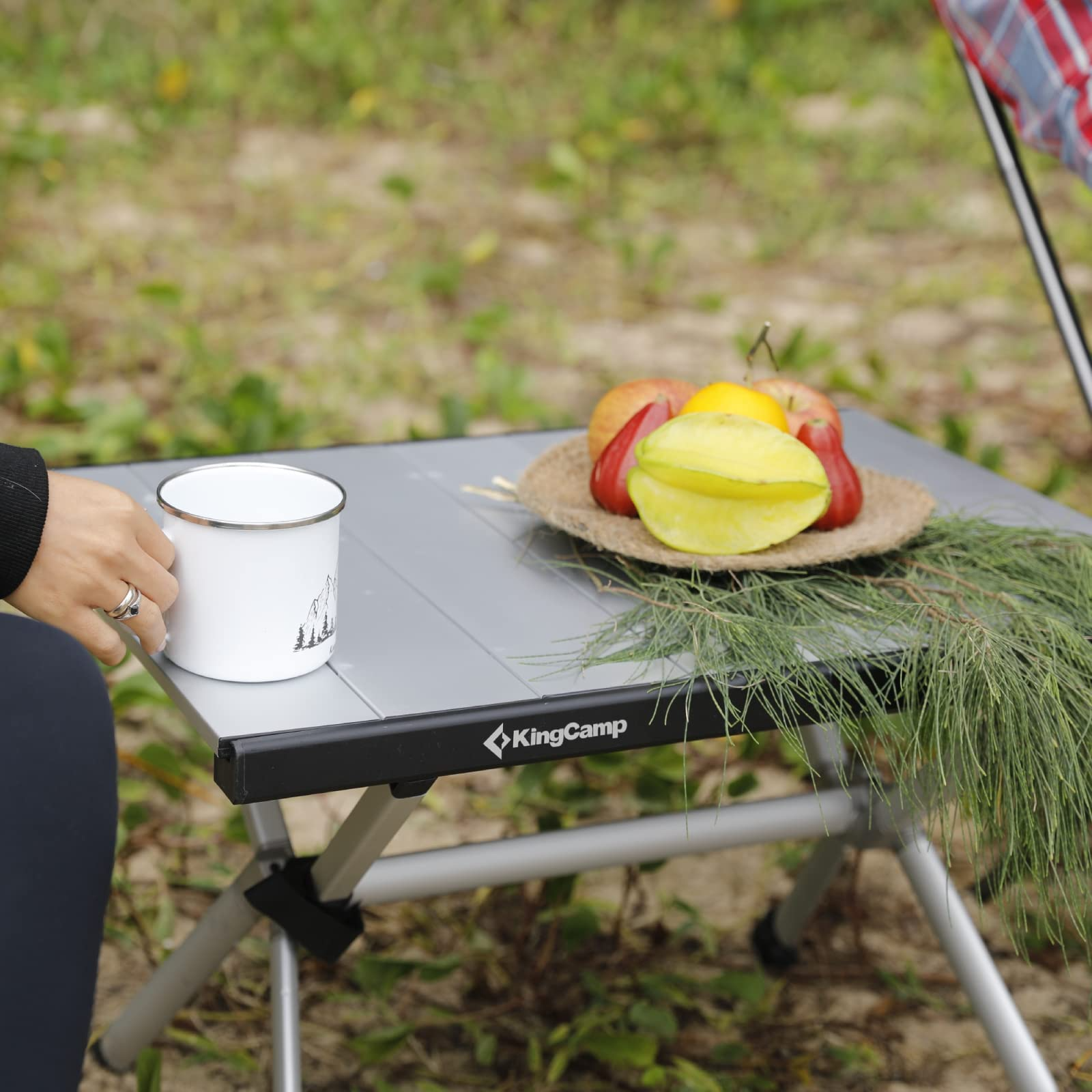 kingcamp-small-camping-aluminum-roll-up-table image 2