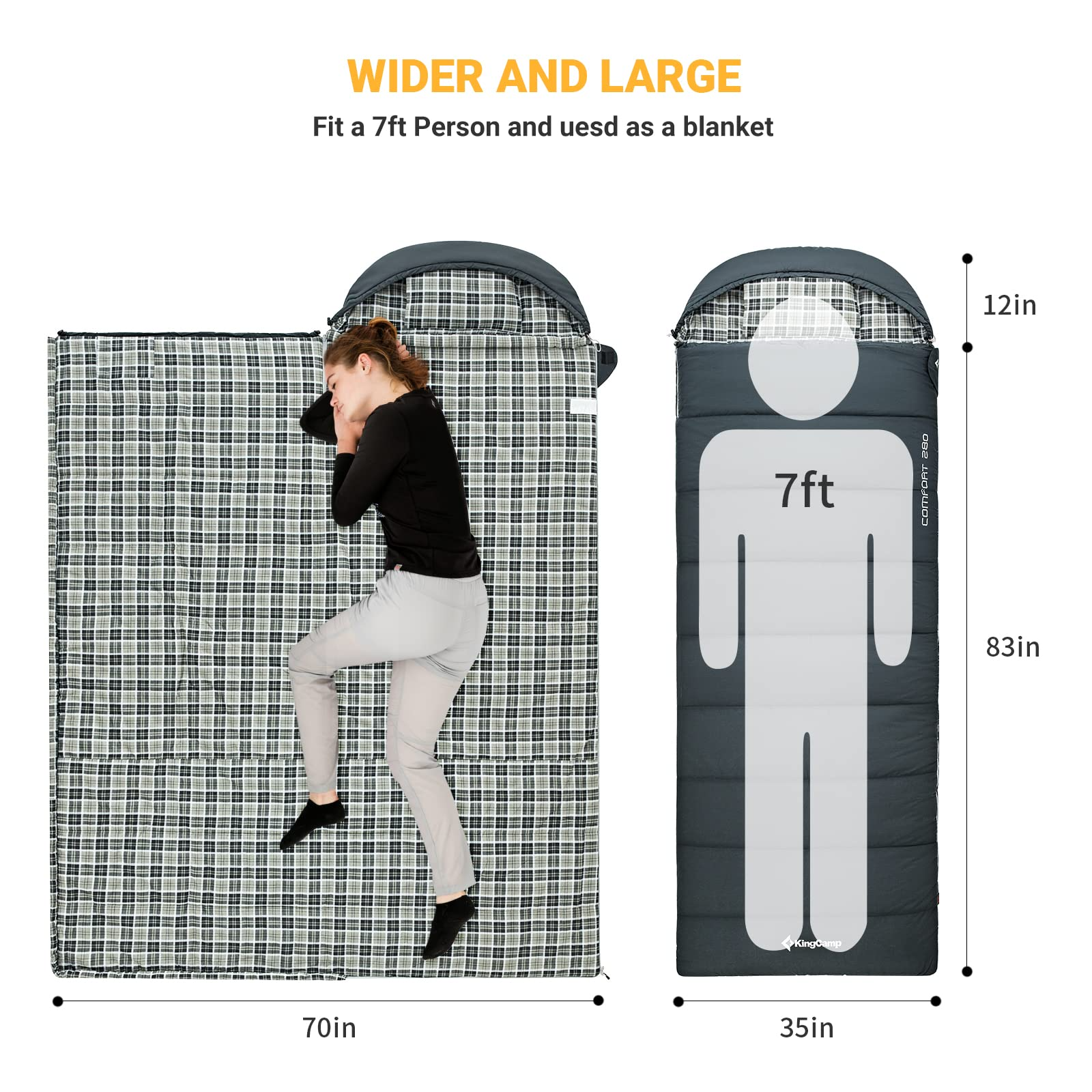 kingcamp-sports-hunter-sleeping-bag-single-or-double-3-season-synthetic-for-camp image 5