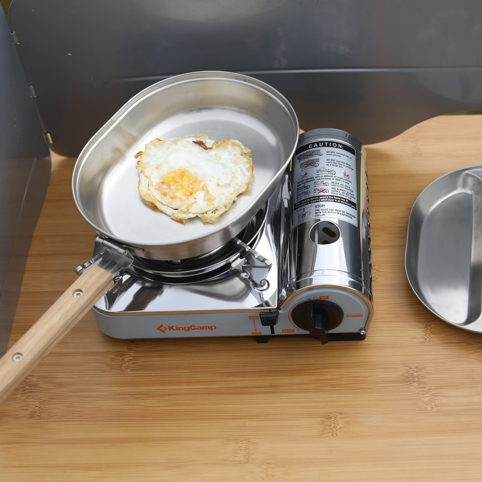 kingcamp-stainless-steel-portable-food-container-mess-kit image 6