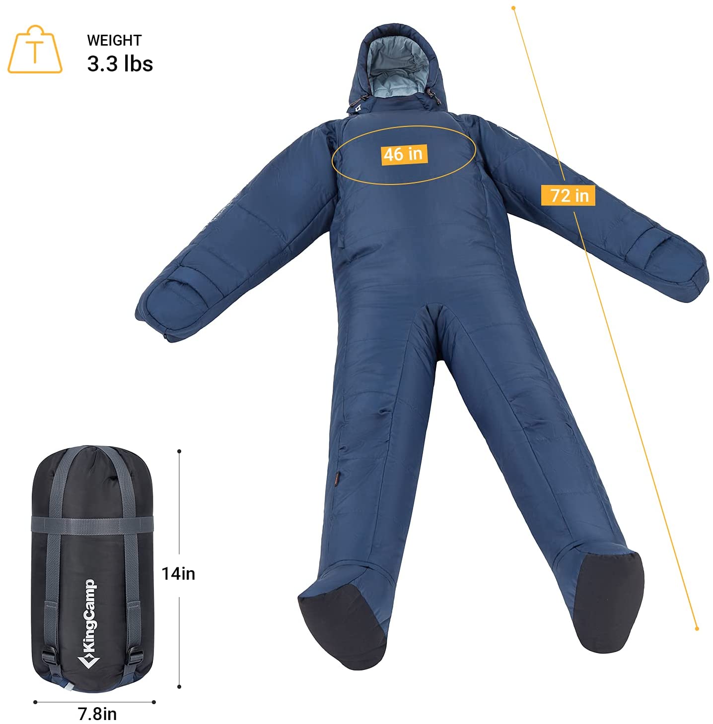 kingcamp-ultralight-all-season-wearable-sleeping-bag image 6