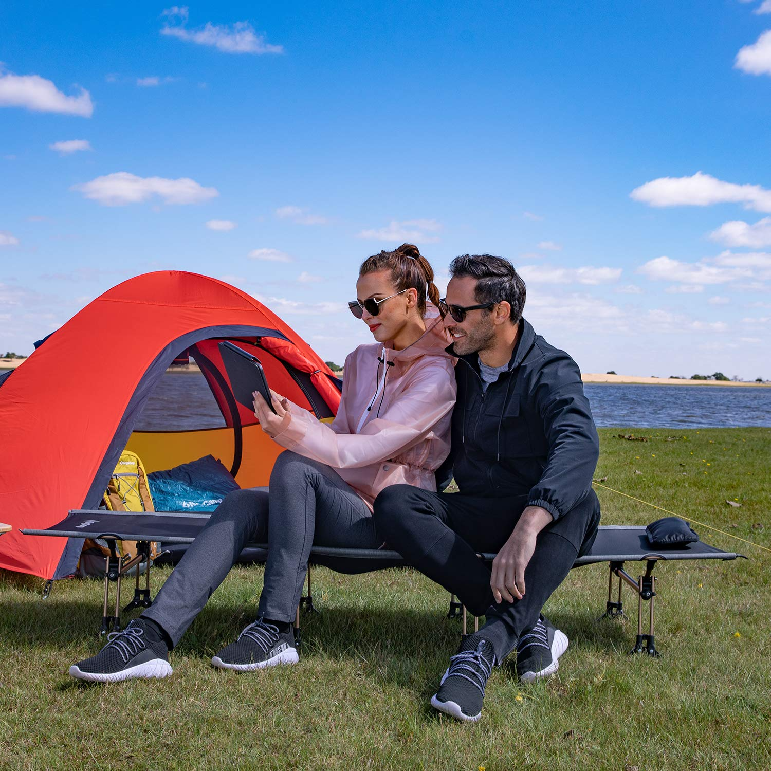 kingcamp-compact-folding-camping-cot-with-250kg-capacity image 8