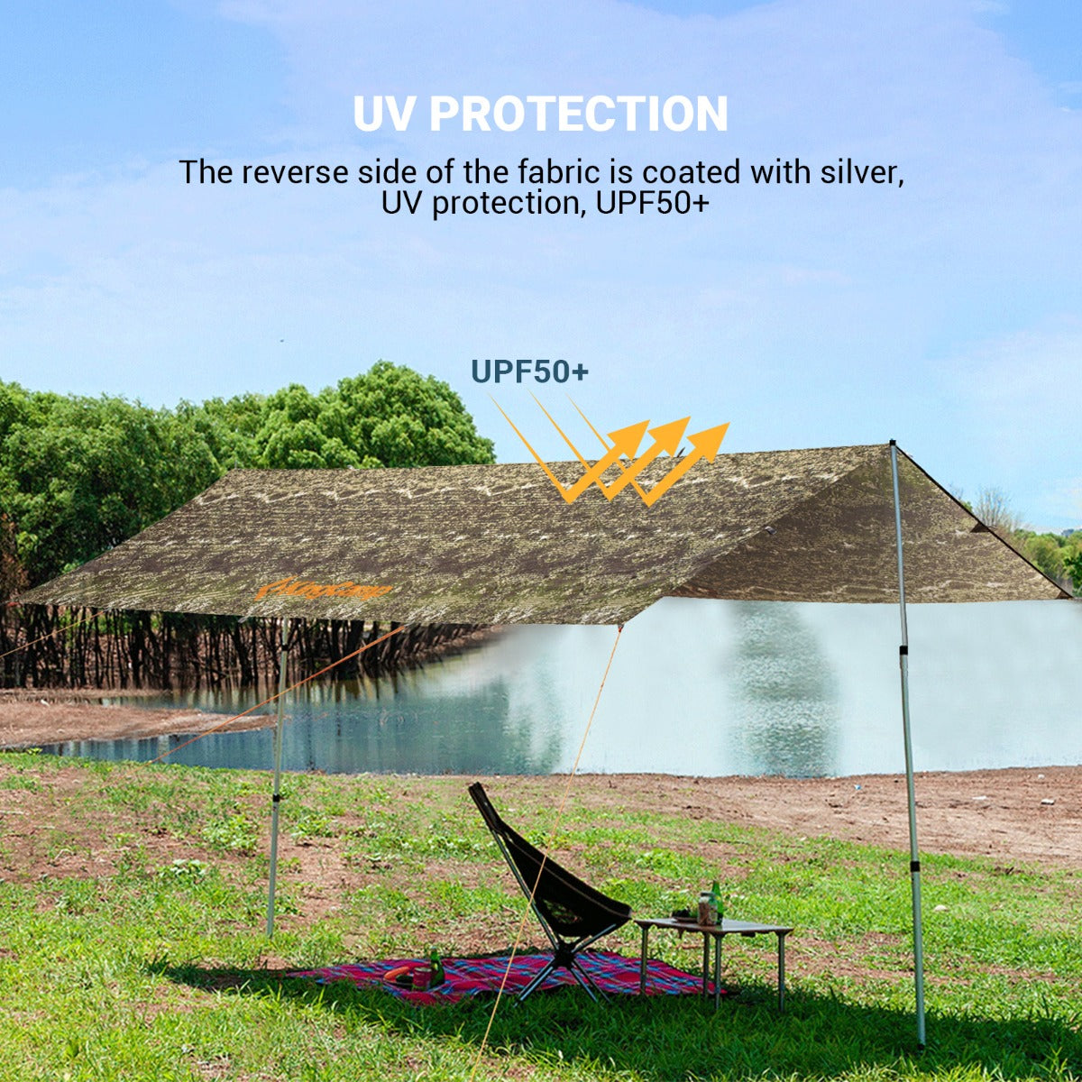 kingcamp-lightweight-tent-tarp-hammock-shade image 7