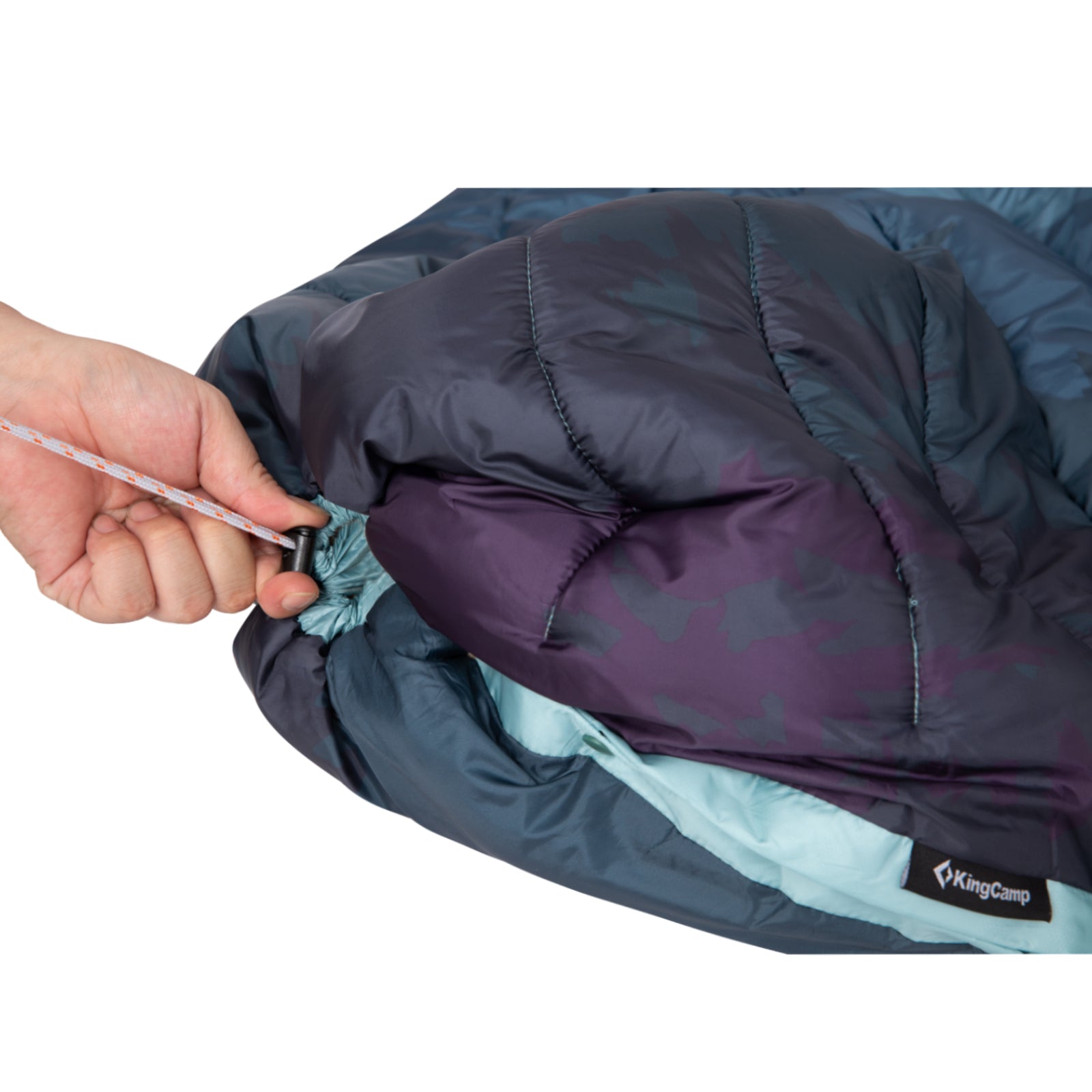 kingcamp-printed-sherpa-fleece-camping-blanket-bohemian-style-double-layer-warmt image 6