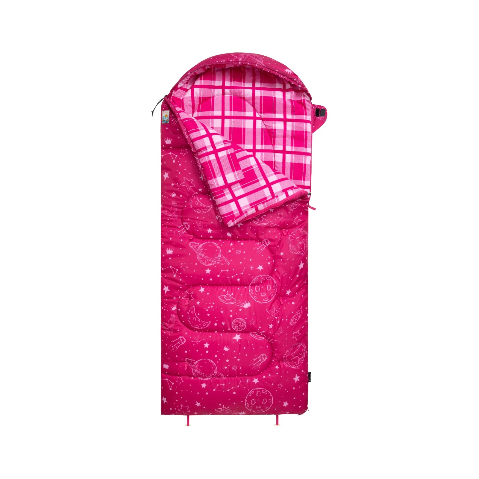 kingcamp-galaxy-zoo-c-300-kids-sleeping-bag-adjustable-length image 5
