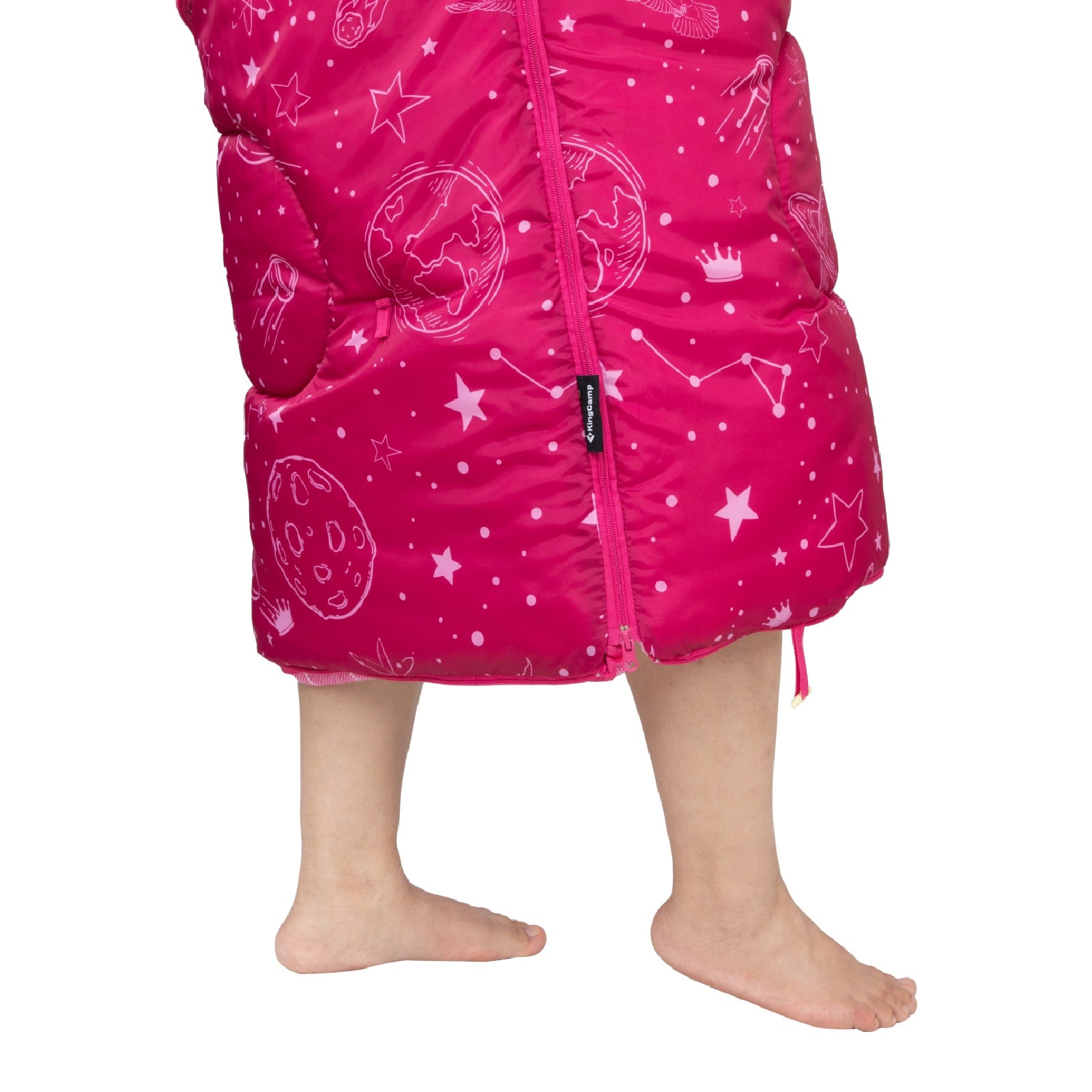 kingcamp-galaxy-zoo-c-300-kids-sleeping-bag-adjustable-length image 3