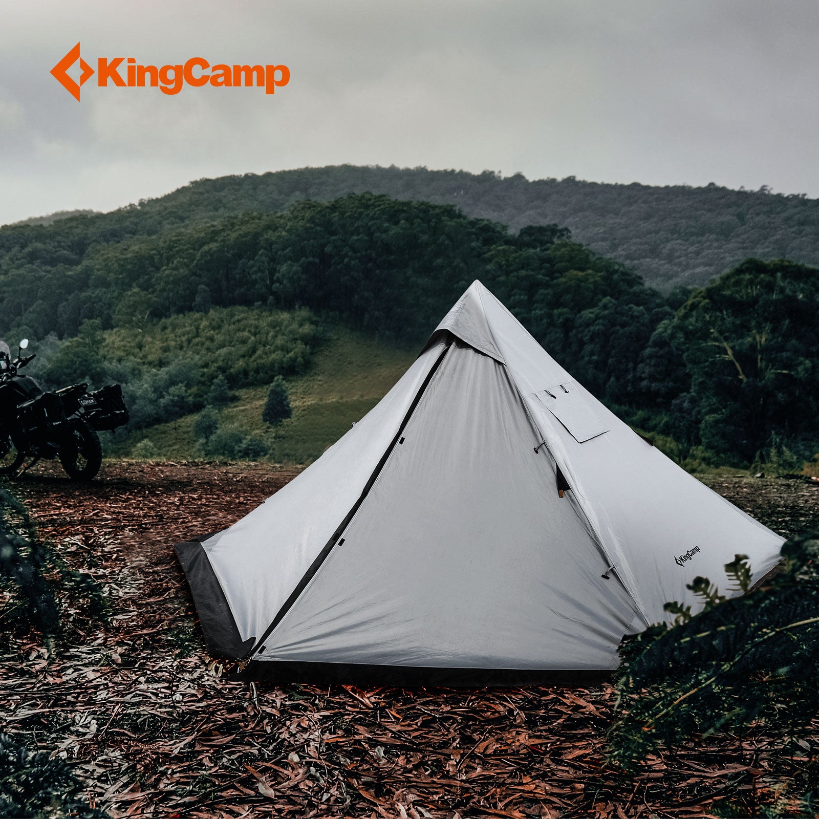 kingcamp-anizo-320-4-season-tipi-tent-with-stove-jack image 2