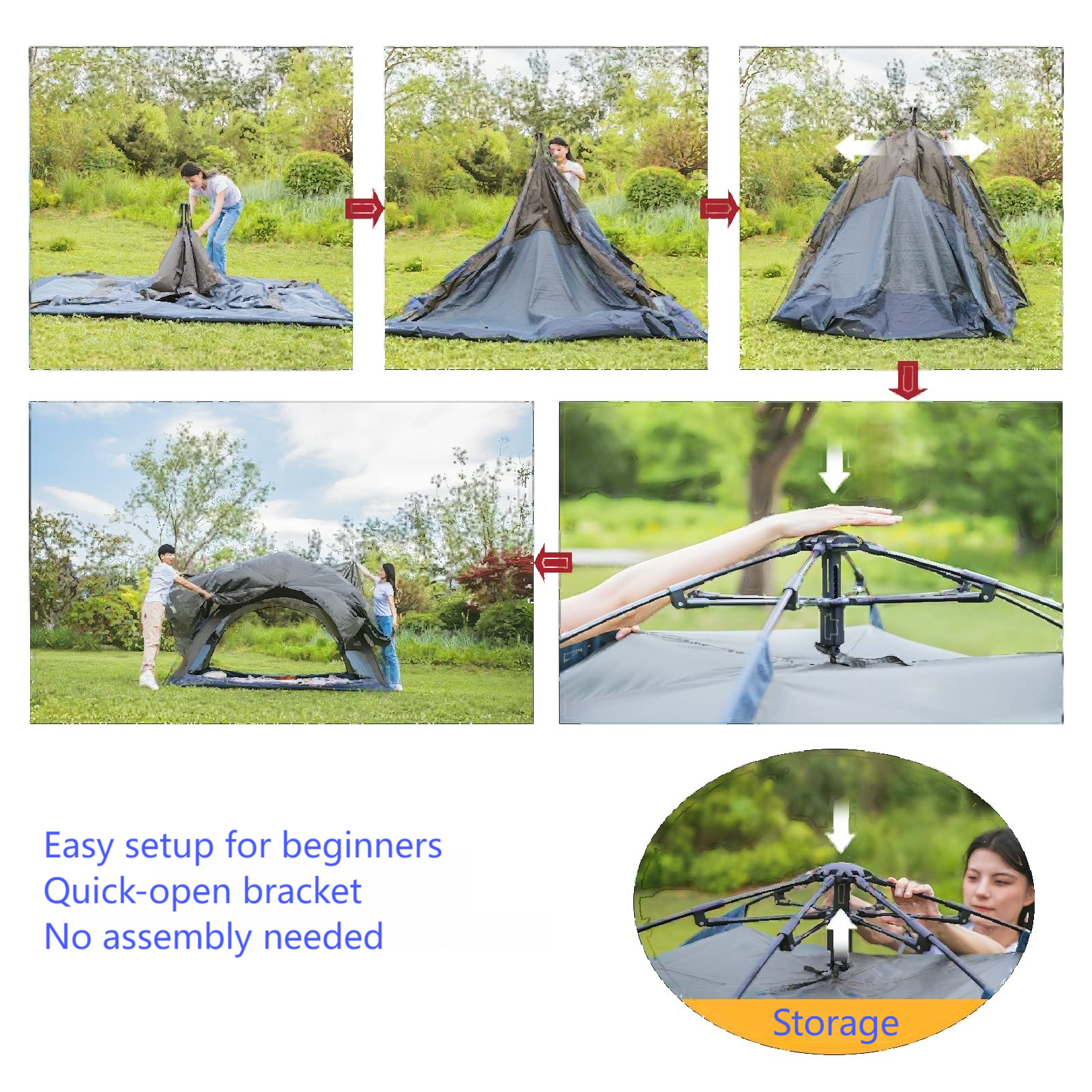 kingcamp-quick-open-5-person-pop-up-camping-tent-instant-setup-spacious-family-s image 8