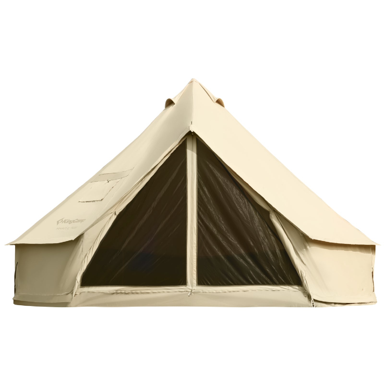 kingcamp-khan-c-400-500-4-season-bell-tent-poly-cotton-canvas-glamping-tent-with image 2