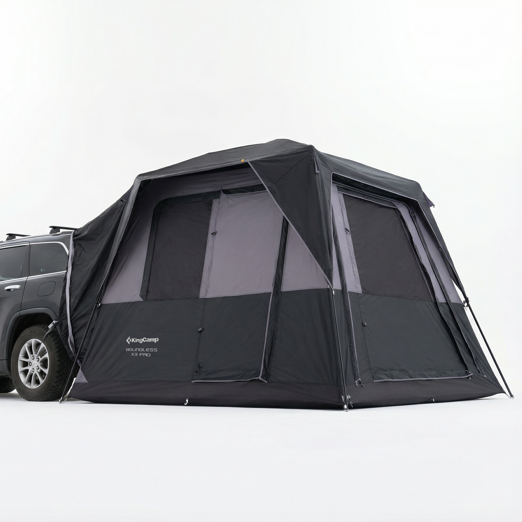 kingcamp-boundless-x3-pro-modular-suv-tent-quick-setup-steel-frame-hinged-door-i image 5