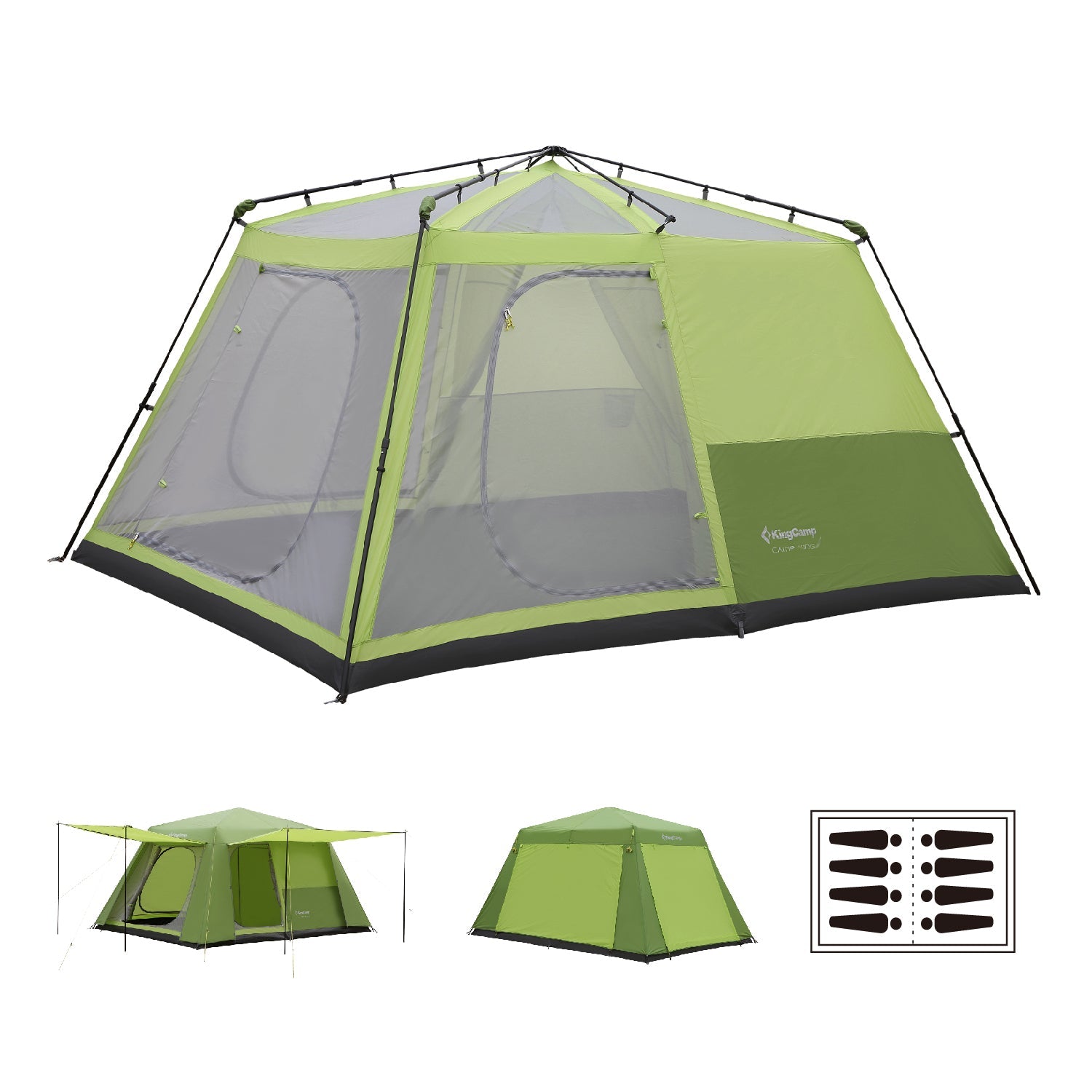kingcamp-family-camping-tent-for-8-person-with-removable-divider-and-two-awnings image 5