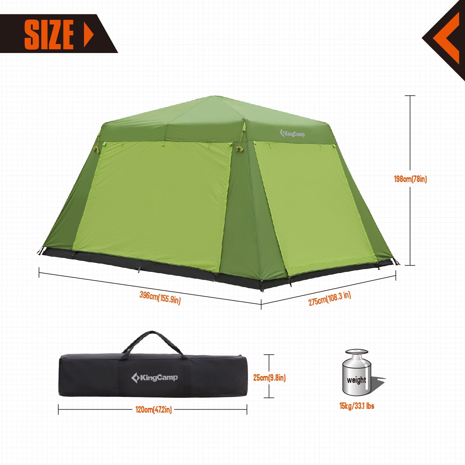 kingcamp-family-camping-tent-for-8-person-with-removable-divider-and-two-awnings image 3