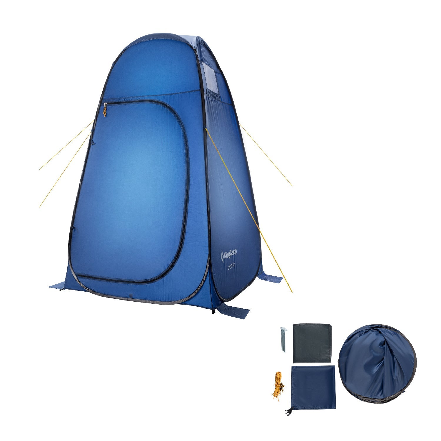 kingcamp-como-portable-showers-privacy-tent-pop-up-design-quick-setup image 1