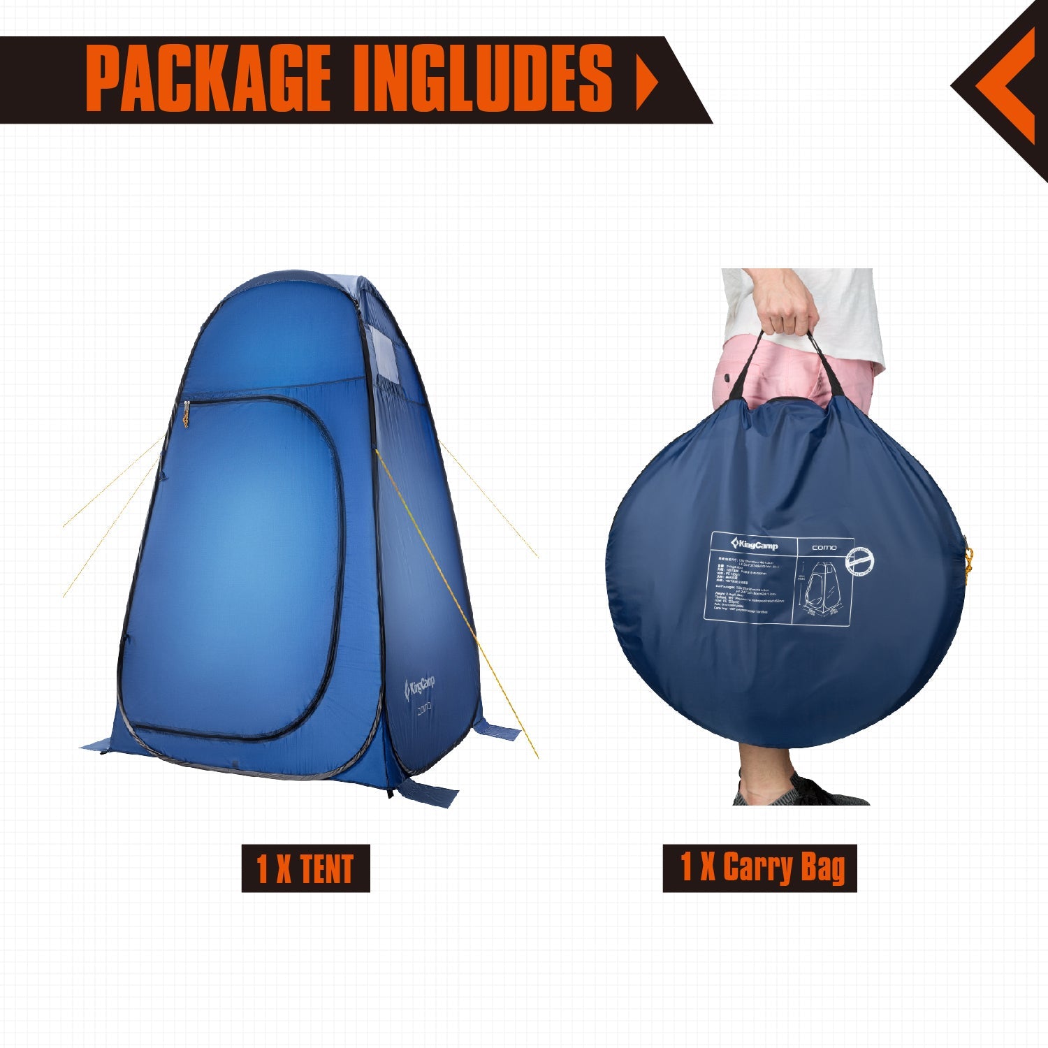kingcamp-como-portable-showers-privacy-tent-pop-up-design-quick-setup image 3