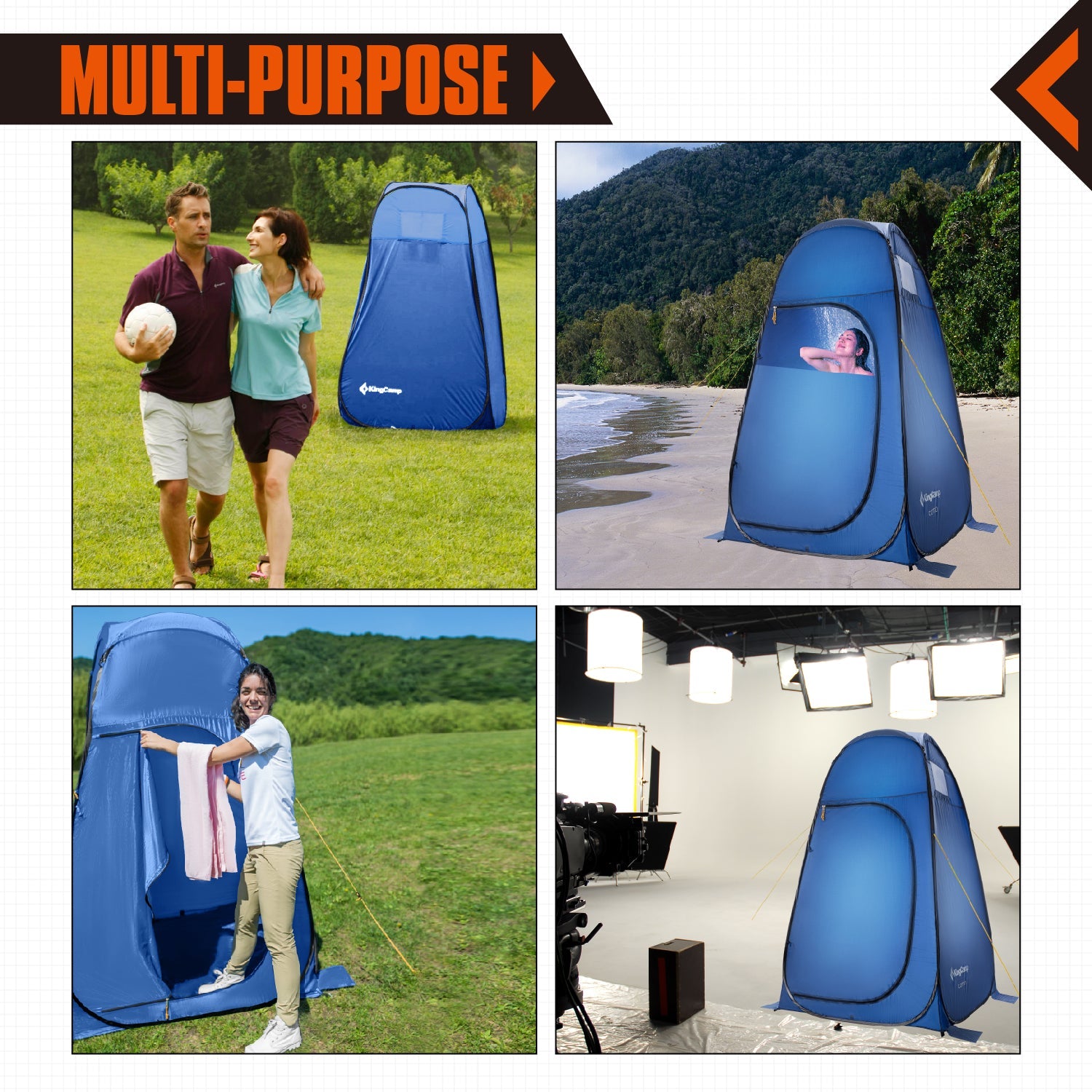 kingcamp-como-portable-showers-privacy-tent-pop-up-design-quick-setup image 2