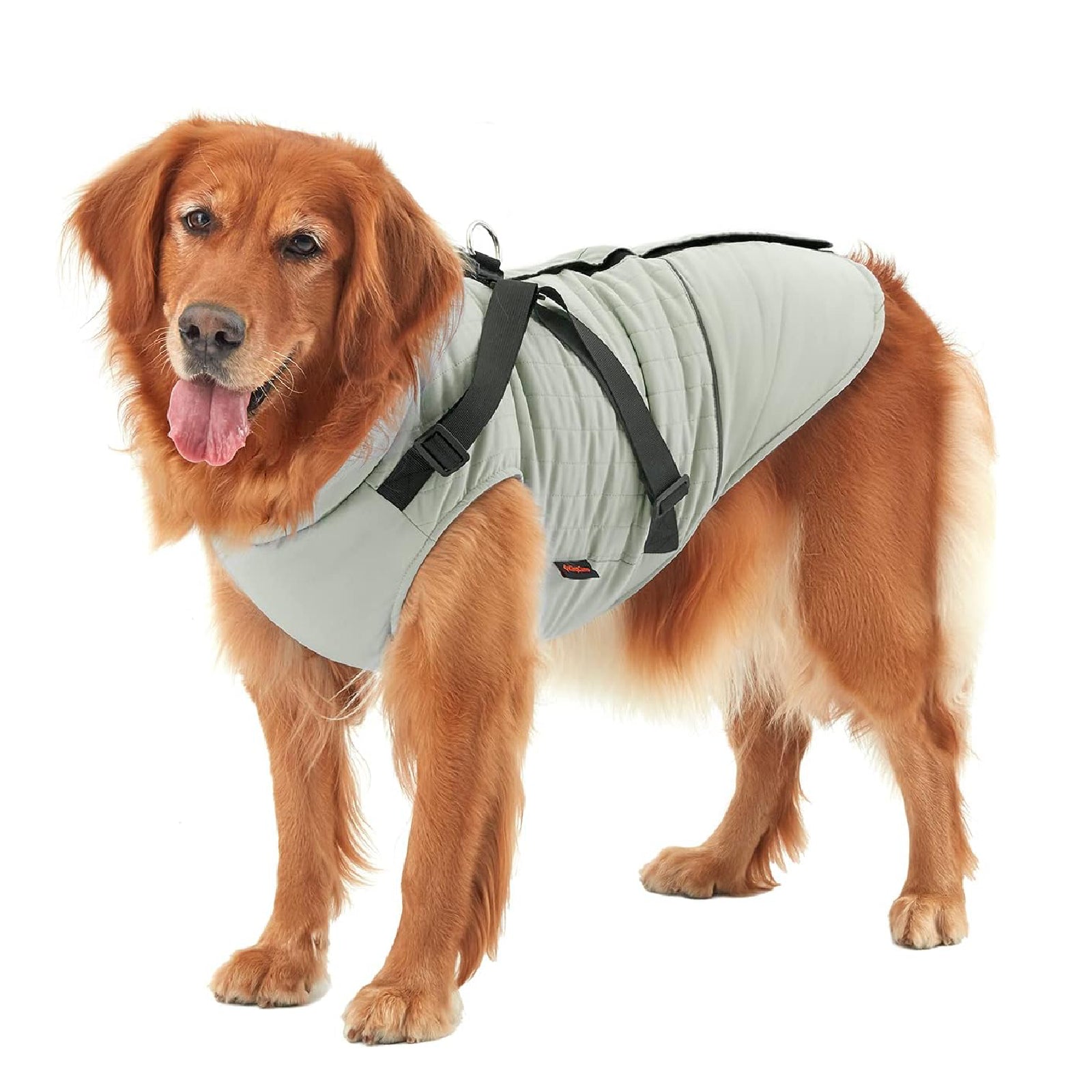 kingcamp-pets-winter-dog-coat-with-built-in-harness-and-velcro-straps-adjustable image 8