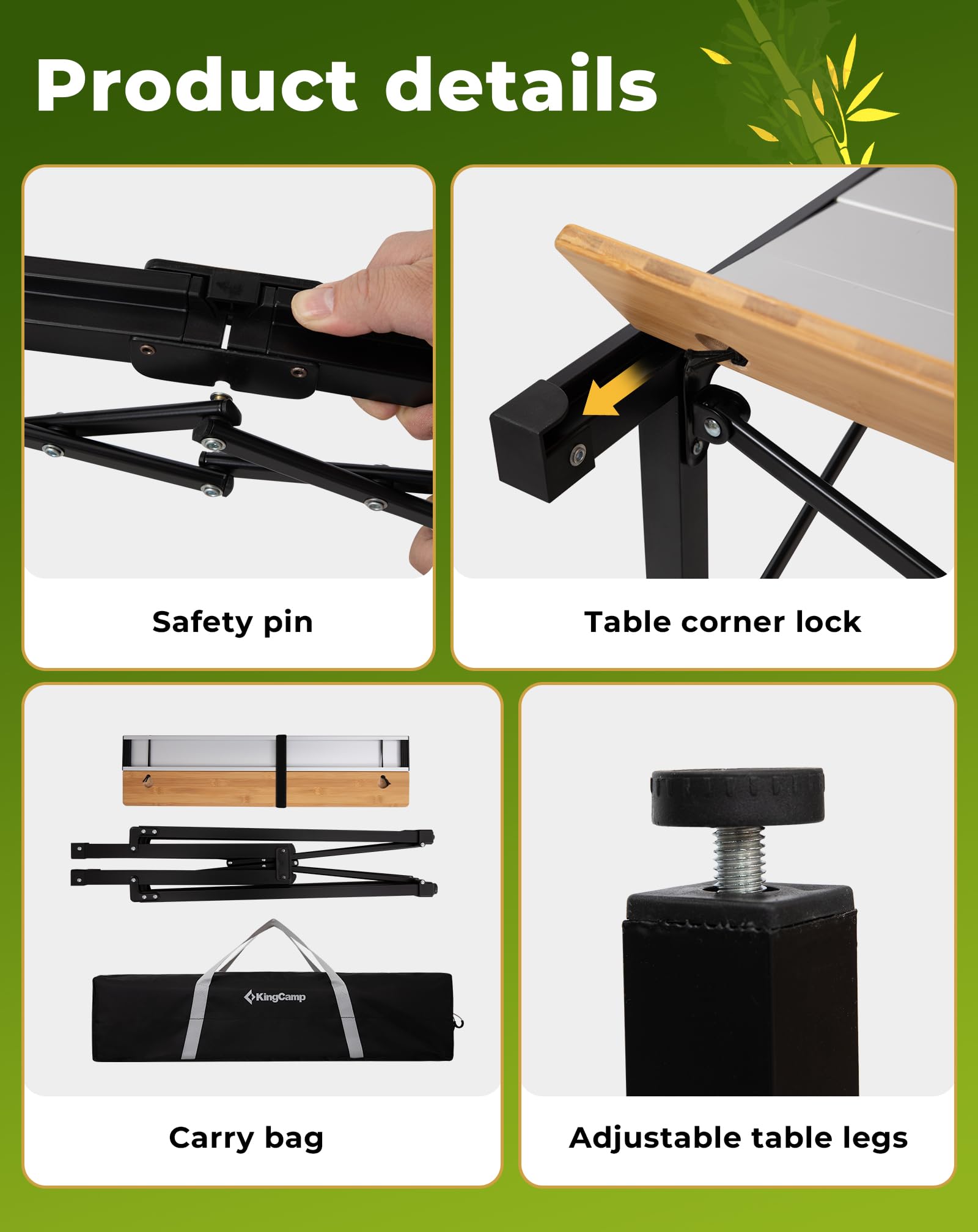 kingcamp-granite-pro-m-folding-aluminum-table-40x27 image 6