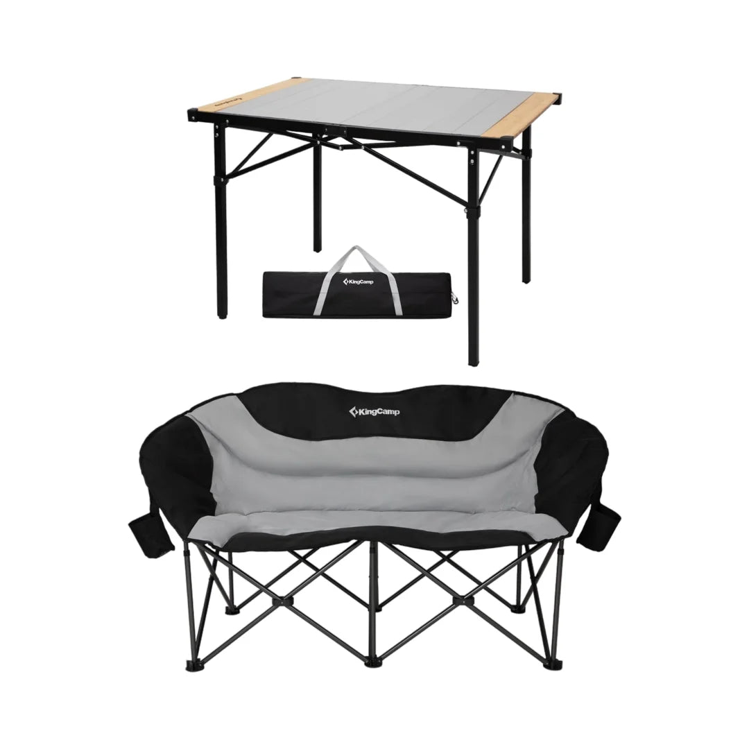 kingcamp-outdoor-furniture-bundle-with-table-and-loveseat image 2